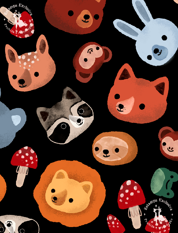 Máscaras da Fauna