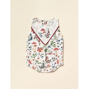 Banho de Sol Cogumelos Offwhite 1-3meses