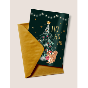 Cartao-The-Mini-Forest-HoHoHo-Verde Cartao-The-Mini-Forest-HoHoHo-Verde