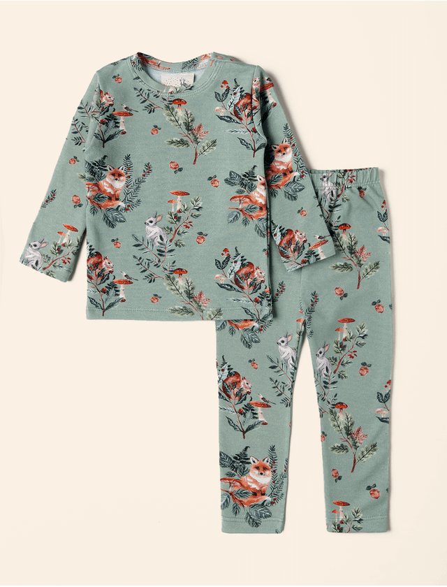 Roupinhas Pijamas Woodland Theminiforest Roupinhas Pijamas Woodland Theminiforest
