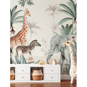 Painel-de-Parede-Adesivo-Fauna-offwhite Painel-de-Parede-Adesivo-Fauna-offwhite