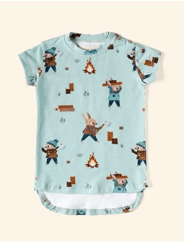 Camiseta-Alongada-The-Mini-Forest-Lenhadores-Verde
