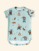 Camiseta-Alongada-The-Mini-Forest-Lenhadores-Verde