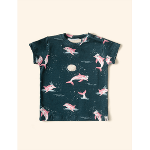 Camiseta-The-Mini-Forest-Boto-Cor-de-Rosa-Marinho Camiseta-The-Mini-Forest-Boto-Cor-de-Rosa-Marinho