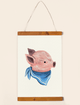 Quadro-The-Mini-Forest-Porquinho