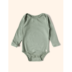 Body-Manga-Longa-The-Mini-Forest-Cotton-Verde Body-Manga-Longa-The-Mini-Forest-Cotton-Verde