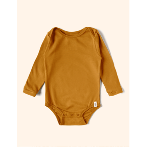 Body-Manga-Longa-The-Mini-Forest-Cotton-Mostarda Body-Manga-Longa-The-Mini-Forest-Cotton-Mostarda