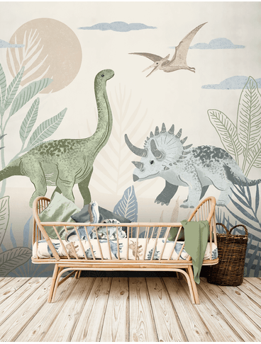 Painel-de-Parede-The-Mini-Forest-Vale-dos-Dinos