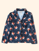 Pijama-Adulto-Botoes-The-Mini-Forest-Seu-Raposo-Marinho