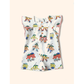 Macaquinho-The-Mini-Forest-de-Algodao-super-levinho--com-estampa-de-frutinhas-docinhas-e-azedinhas-estimulando-a-introducao-alimentar.- Macaquinho-The-Mini-Forest-de-Algodao-super-levinho--com-estampa-de-frutinhas-docinhas-e-azedinhas-estimulando-a-introducao-alimentar.-