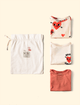 Kit-The-Mini-Forest-composto-por-tres-bodies-de-mangas-curtinhas-um-deles-tem-a-estampa-de-coracoes-com-asas.