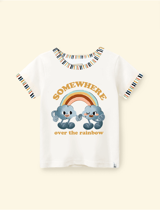 Camiseta Infantil Sonho de Criança Baunilha na The Mini Forest