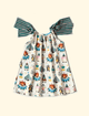 Vestido-infantil-The-Mini-Forest--com-estampa-da-aula-de-circo-mais-divertida-que-pode-existir-com-varios-animaizinhos-da-nossa-floresta-ensinando-uns-aos-outros-