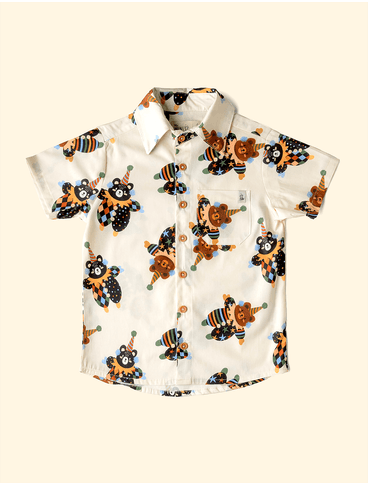 Camisa-Infantil-The-Mini-Forest-A-Alegria-do-Circo-Baunilha-trazendo-pecinhas-estampaas-infantis-muito-coloridas-