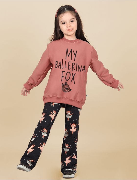 Calça retailer bailarina infantil