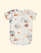 Camiseta-Alongada-Infantil-The-Mini-Forest-Equilibrista-Baunilha