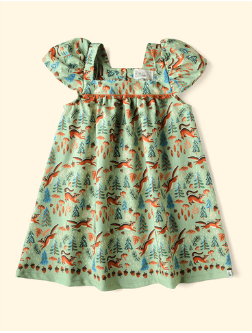 Vestido-Barrado-Infantil-The-Mini-Forest-Forest-Verde