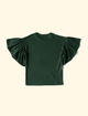 Blusa-Infantil-Mangas-The-Mini-Forest-Malha-Lisa-Verde-Escuro-modelos-perfeitos-para-combinar-com-nossas-estampas-exclusivas.