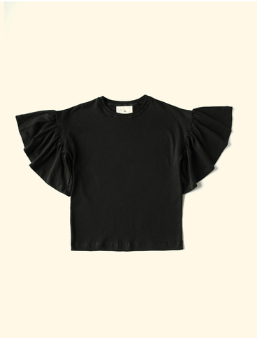 Blusa-Infantil-Mangas-The-Mini-Forest-Malha-Lisa-Preta-modelos-perfeitos-para-combinar-com-nossas-estampas-exclusivas.