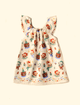 Vestido-Infantil-Decote-Franzidinho-The-Mini-Forest-Noel-Baunilha-especial-para-as-criancas-passarem-o-natal-