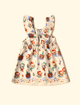 Vestido-Infantil-Decote-Franzidinho-The-Mini-Forest-Noel-Baunilha-especial-para-as-criancas-passarem-o-natal-