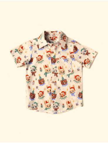 Camisa-Infantil-The-Mini-Forest-Noel-Baunilha-especial-para-as-criancas-passarem-o-natal-