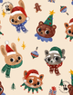 Camiseta-Infantil-The-Mini-Forest-Punho-Noel-Baunilha-especial-para-as-criancas-passarem-o-natal-