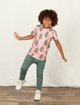 Camiseta-Infantil-The-Mini-Forest-Christmas-Tree-Rosa-especial-para-as-criancas-passarem-o-natal-