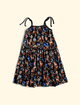Vestido-Infantil-Camadas-Alca-The-Mini-Forest-Jardim-dos-Cervos-Preto-trazendo-a-estampa-dos-bambis-mais-fofos-da-floresta.