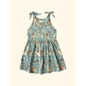 Vestido-Infantil-Alca-e-Botoes-The-Mini-Forest-Mini-Floresta-Azul-trazendo-os-bichinhos-escondidos-pela-nossa-florestinha.
