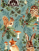Camisa-Infantil-The-Mini-Forest-Mini-Floresta-Azul-trazendo-os-bichinhos-escondidos-pela-nossa-florestinha.