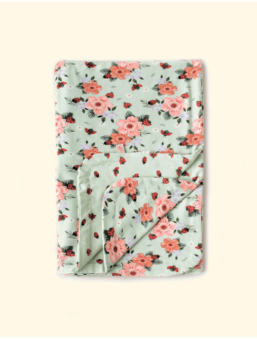 Manta-de-Bebe-Verao-The-Mini-Forest-Joaninha-Verde-a-colecao-perfeita-para-os-primeiros-meses-dos-bebes.