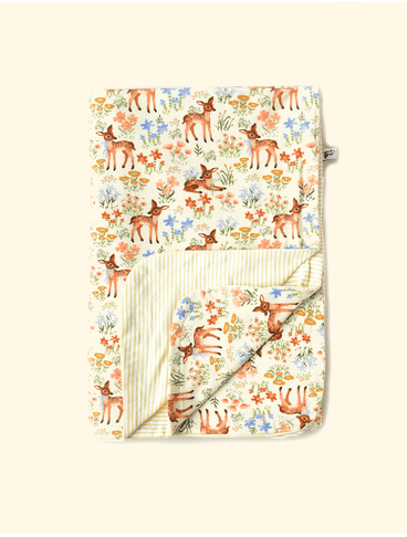 Manta-de-Bebe-Verao-The-Mini-Forest-Pequeno-Bambi-Amarelinho-a-colecao-perfeita-para-os-primeiros-meses-dos-bebes.
