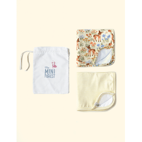 Kit-2-Paninhos-de-Boca-de-Bebe-The-Mini-Forest-Pequeno-Bambi--Amarelinho-a-colecao-perfeita-para-os-primeiros-meses-dos-bebes. Kit-2-Paninhos-de-Boca-de-Bebe-The-Mini-Forest-Pequeno-Bambi--Amarelinho-a-colecao-perfeita-para-os-primeiros-meses-dos-bebes.