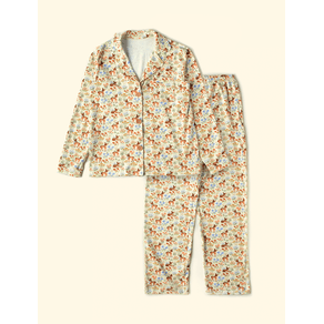 Pijama-Adulto-Botoes-The-Mini-Forest-Pequeno-Bambi-Amarelinho-a-colecao-perfeita-para-os-primeiros-meses-dos-bebes.