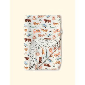 Manta-de-Bebe-Verao-The-Mini-Forest-Fauna-Feliz-Baunilha-a-colecao-perfeita-para-os-primeiros-meses-dos-bebes.