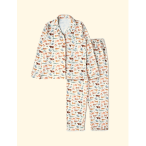 Pijama-Adulto-Botoes-The-Mini-Forest-Fauna-Feliz-Baunilha-a-colecao-perfeita-para-os-primeiros-meses-dos-bebes.