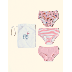 Kit-3-Calcinhas-Infantis-The-Mini-Forest-Quaqua-Rosa-a-colecao-perfeita-para-os-primeiros-meses-dos-bebes.
