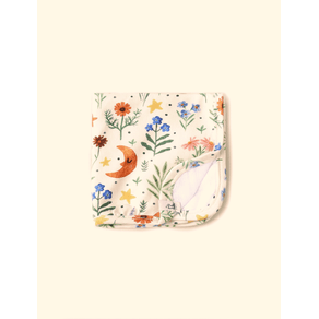 Paninho-de-Boca-de-Bebe-The-Mini-Forest-Noite-Florida-Baunilha-trazendo-a-estampa-da-lua-pelos-bosques-floridos. Paninho-de-Boca-de-Bebe-The-Mini-Forest-Noite-Florida-Baunilha-trazendo-a-estampa-da-lua-pelos-bosques-floridos.