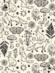 estampa_de-noite-no-bosque_the-mini-forest_papel-de-parede-preto-e-off