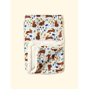 Manta-de-Bebe-Inverno-The-Mini-Forest-Chuva-de-Coelhos-Baunilha-com-estampa-infantil-dos-coelhinhos-que-as-criancas-amam.