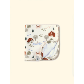 Paninho-de-Boca-de-Bebe-The-Mini-Forest-Fazendinha-Baunilha-com-estampa-de-fazendinha-e-tratorzinho. Paninho-de-Boca-de-Bebe-The-Mini-Forest-Fazendinha-Baunilha-com-estampa-de-fazendinha-e-tratorzinho.