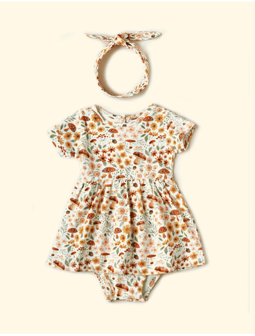 Vestido-Body-de-Bebe-The-Mini-Forest-Mini-Jardim-Baunilha-roupa-infantil-floral-super-delicadinha.
