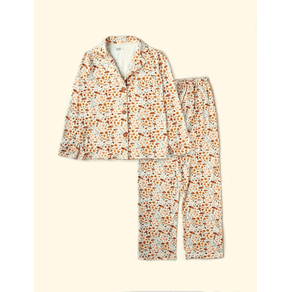 Pijama-Adulto-Botoes-The-Mini-Forest-Mini-Jardim-Baunilha-roupa-infantil-floral-super-delicadinha.