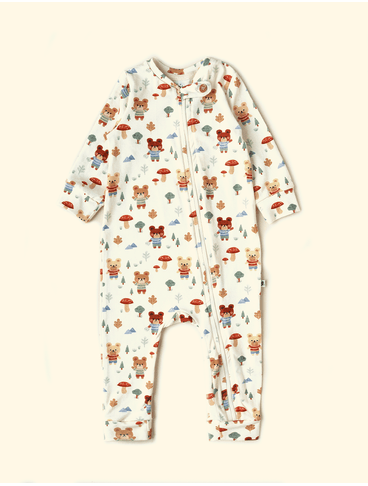 Macacao-de-Bebe-The-Mini-Forest-Meu-Ursinho-Baunilha-roupa-infantil-de-ursinhos.