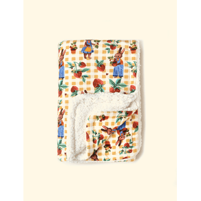 Manta-de-Bebe-Inverno-The-Mini-Forest-Colhe-Coelho-Baunilha-com-estampa-infantil-de-coelhinhos. Manta-de-Bebe-Inverno-The-Mini-Forest-Colhe-Coelho-Baunilha-com-estampa-infantil-de-coelhinhos.