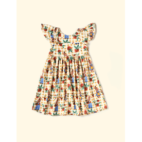 Vestido-Infantil-Regata-Babado-The-Mini-Forest-Colhe-Coelho-Baunilha-com-estampa-infantil-de-coelhinhos. Vestido-Infantil-Regata-Babado-The-Mini-Forest-Colhe-Coelho-Baunilha-com-estampa-infantil-de-coelhinhos.