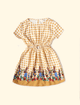 Vestido-Infantil-Recorte-Cintura-The-Mini-Forest-Colhe-Coelho-Baunilha-com-estampa-infantil-de-coelhinhos.