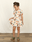 Vestido-Body-de-Bebe-The-Mini-Forest-Trilha-dos-Sonhos-Baunilha-com-estampa-de-urso-e-raposas-na-floresta.