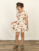 Vestido-Body-de-Bebe-The-Mini-Forest-Trilha-dos-Sonhos-Baunilha-com-estampa-de-urso-e-raposas-na-floresta.